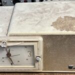 Bulova D100 Cabinet Front-Top-before